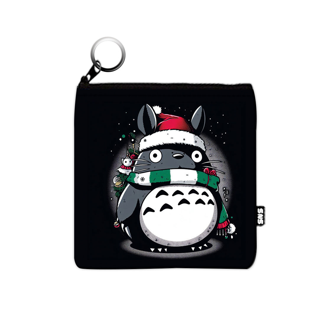 Totoro Navideño - Cartuchera Pequeña