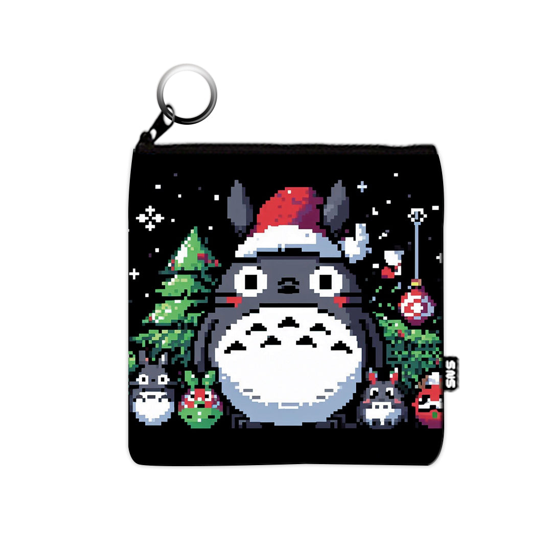 Totoro Navideño - Cartuchera Pequeña