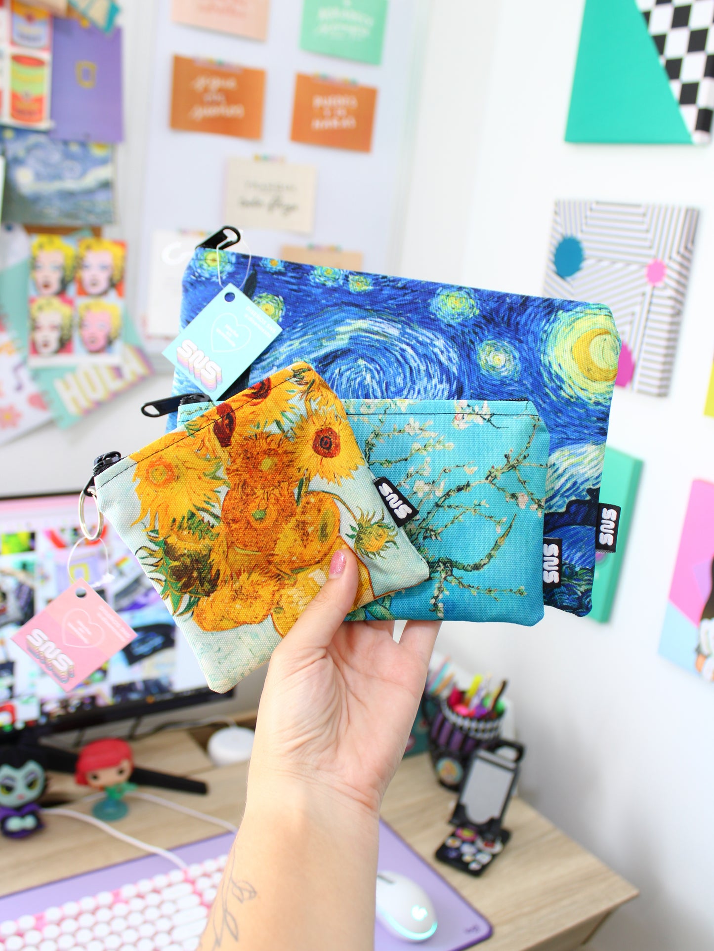 Snoopy - Combito de 3 Estuches