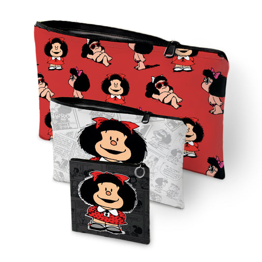 Mafalda - Combito de 3 Estuches