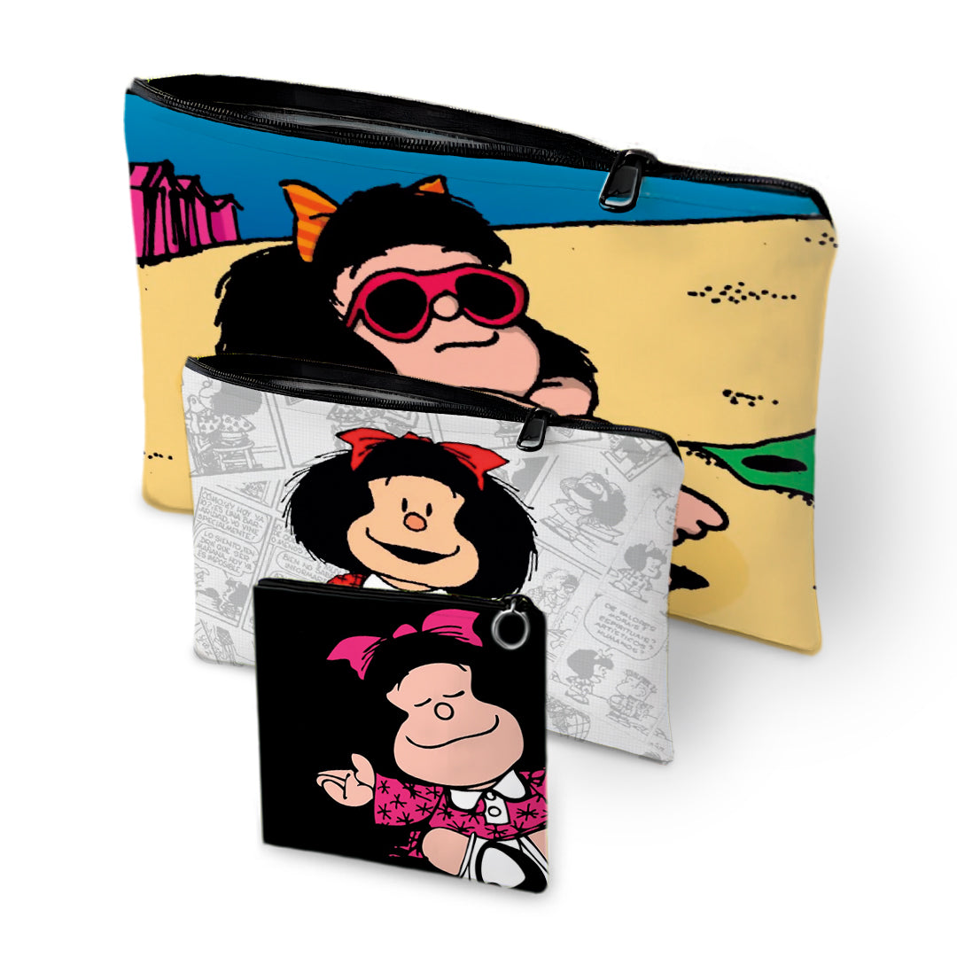 Mafalda - Combito de 3 Estuches
