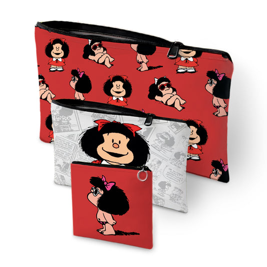 Mafalda - Combito de 3 Estuches