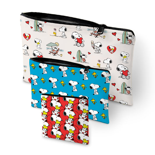 Snoopy - Combito de 3 Estuches