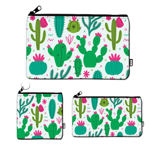 Cactus - Set de 3 Estuches